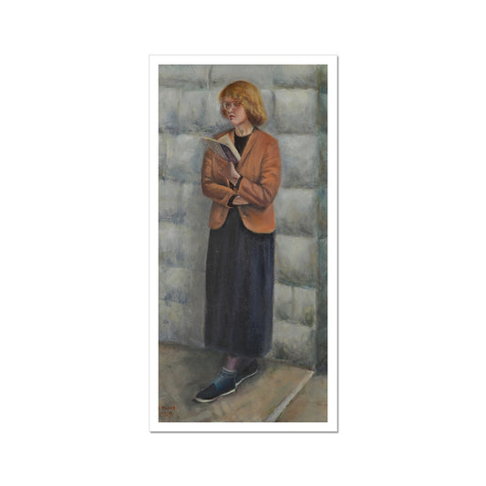 Fine Art Print - Standing Woman Reading