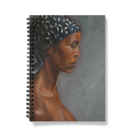 Woman with Kerchief - Notebook