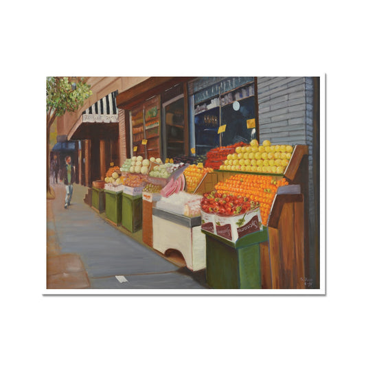 Fruit Stand in Manhattan - Fine Art Print