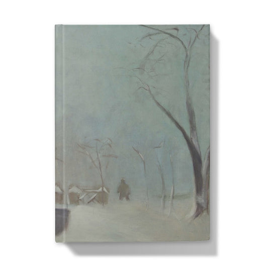 Snowy Day at Churchyard - Hardback Journal