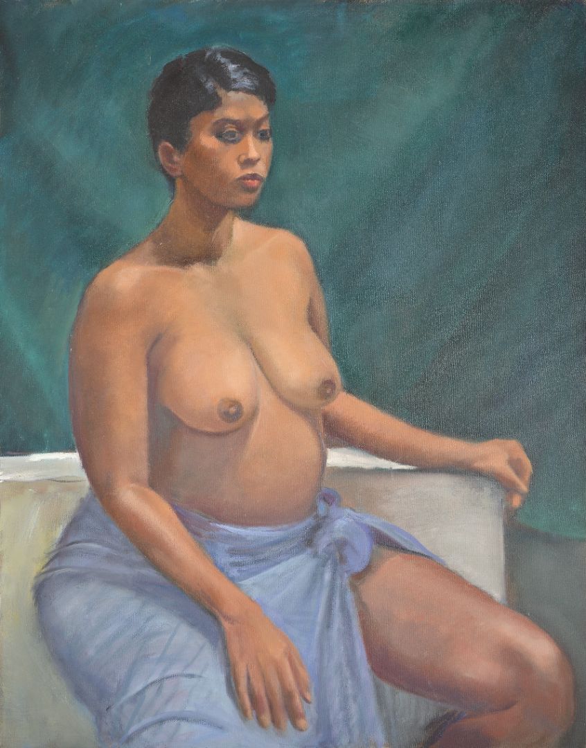 Gauguin More Modernized, Oil Painting