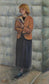 Standing Woman Reading, Oil Painting