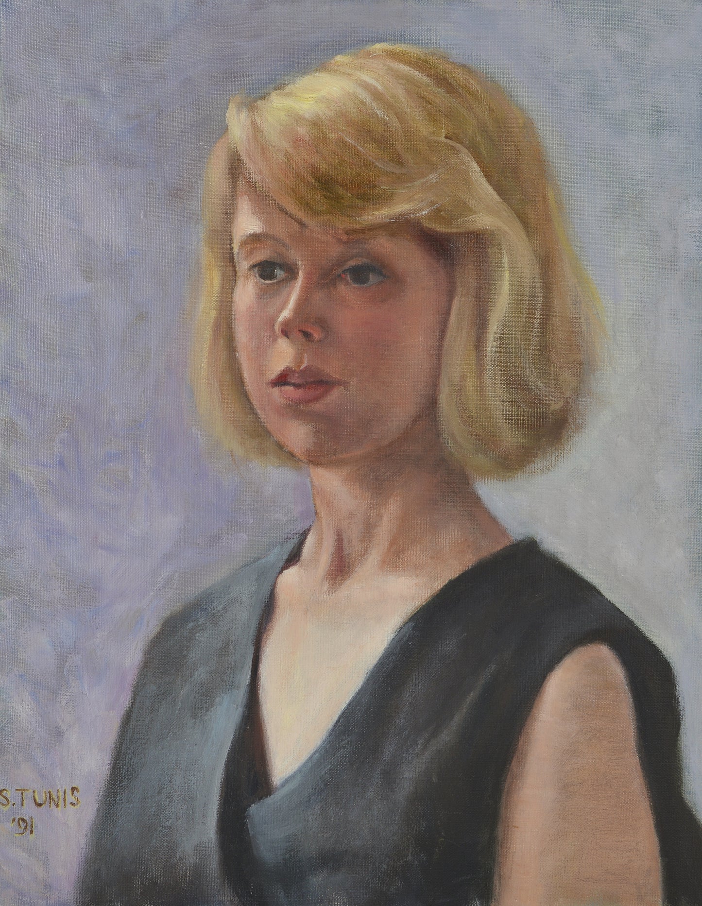 Girl With Blond Hair (Tracy), Oil Painting