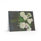 White Peonies in Glass Vase - Greeting cards (8 pcs)