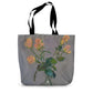 Peach Roses in Patron Bottle - Canvas Tote Bag